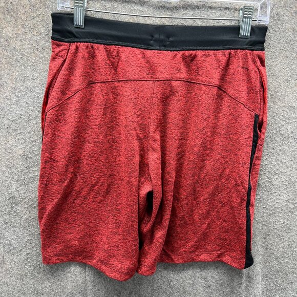 Adidas Shorts Mens Small Red Black Climalite Athletic Training Performance Lined - Picture 3 of 10